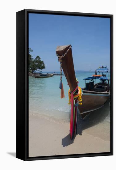 Thailand, Phuket, Andaman Sea. Phi Phi Islands National Park, Island of Phi Phi Don-Cindy Miller Hopkins-Framed Stretched Canvas