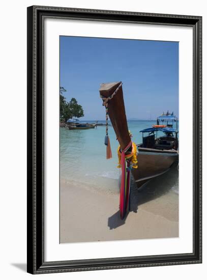 Thailand, Phuket, Andaman Sea. Phi Phi Islands National Park, Island of Phi Phi Don-Cindy Miller Hopkins-Framed Photographic Print