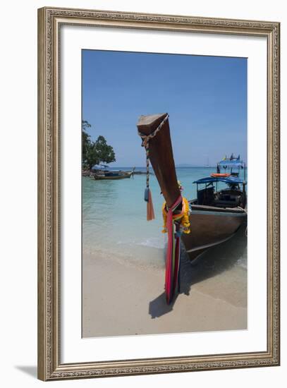 Thailand, Phuket, Andaman Sea. Phi Phi Islands National Park, Island of Phi Phi Don-Cindy Miller Hopkins-Framed Photographic Print