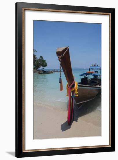 Thailand, Phuket, Andaman Sea. Phi Phi Islands National Park, Island of Phi Phi Don-Cindy Miller Hopkins-Framed Photographic Print