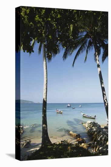 Thailand, Phuket Island, Kalim Beach-David R. Frazier-Stretched Canvas