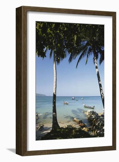 Thailand, Phuket Island, Kalim Beach-David R. Frazier-Framed Photographic Print