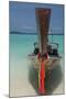 Thailand, Phuket, Island of Phi Phi Don. Traditional Longboat-Cindy Miller Hopkins-Mounted Photographic Print