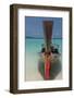 Thailand, Phuket, Island of Phi Phi Don. Traditional Longboat-Cindy Miller Hopkins-Framed Photographic Print