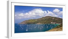 Thailand, Phuket, Nai Harn Beach, Bay, Sailboats-Steffen Beuthan-Framed Photographic Print