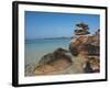 Thailand, Phuket, Phi Phi Islands, Rock display at Island Beach-Terry Eggers-Framed Photographic Print