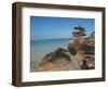 Thailand, Phuket, Phi Phi Islands, Rock display at Island Beach-Terry Eggers-Framed Photographic Print