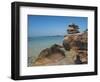 Thailand, Phuket, Phi Phi Islands, Rock display at Island Beach-Terry Eggers-Framed Photographic Print