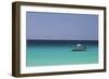 Thailand, Phuket Province, Long Tail Boat Off in Midst of Sea-David R. Frazier-Framed Photographic Print