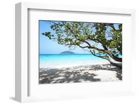 Thailand, Similan Islands. Tropical Beach on Island N.4-Matteo Colombo-Framed Photographic Print
