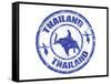 Thailand Stamp-radubalint-Framed Stretched Canvas