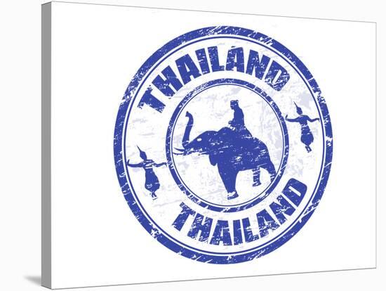 Thailand Stamp-radubalint-Stretched Canvas