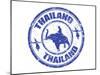 Thailand Stamp-radubalint-Mounted Art Print