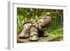 Thailand Stone Sculpture of an Elephant-null-Framed Photographic Print