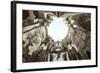 Thailand, Sukhothai Historical Park. Wat Si Chum Temple with Giant Buddha Statue, Low Angle View-Matteo Colombo-Framed Photographic Print