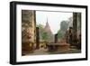 Thailand, Sukhothai. Wat Mahathat Chedi at Sukhothai Historic Park-Kevin Oke-Framed Photographic Print