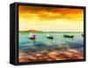 Thailand Tropical Beach Exotic Landscape-SergWSQ-Framed Stretched Canvas