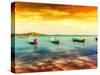 Thailand Tropical Beach Exotic Landscape-SergWSQ-Stretched Canvas