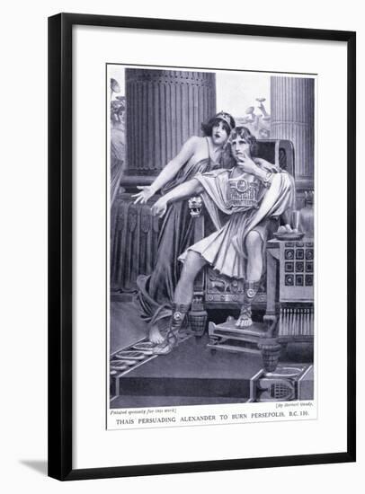 Thais Persuading Alexander to Burn Persepolis 330 Bc-Herbert Gandy-Framed Giclee Print