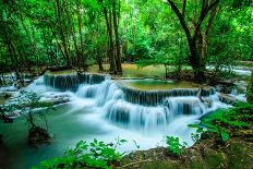 Huay Mae Khamin - Waterfall-ThaiWanderer-Photographic Print