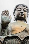 Tian Tan, Big Buddha, Bronze Statue-ThaiWanderer-Laminated Photographic Print