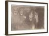 Thalia and Melpomene-Gustav Klimt-Framed Giclee Print