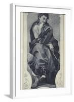 Thalia, Muse of Comedy-Paul Baudry-Framed Photographic Print