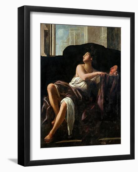 Thalia, Muse of Comedy-Giovanni Baglione-Framed Giclee Print