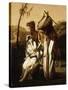 Thamar et Juda-Horace Vernet-Stretched Canvas