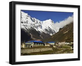 Thame Village, Sagarmatha Nat'l Park, UNESCO World Heritage Site, Sagarmatha, Nepal-Jochen Schlenker-Framed Photographic Print