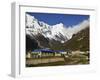 Thame Village, Sagarmatha Nat'l Park, UNESCO World Heritage Site, Sagarmatha, Nepal-Jochen Schlenker-Framed Photographic Print