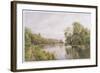 Thames, 1879 (W/C on Paper)-William Bradley-Framed Giclee Print