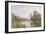 Thames, 1879 (W/C on Paper)-William Bradley-Framed Giclee Print