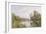 Thames, 1879 (W/C on Paper)-William Bradley-Framed Giclee Print