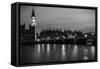 Thames and Big Ben-Giuseppe Torre-Framed Stretched Canvas