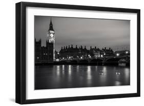 Thames and Big Ben-Giuseppe Torre-Framed Photographic Print