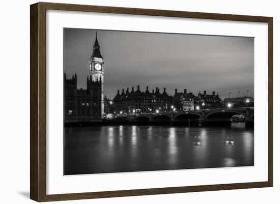 Thames and Big Ben-Giuseppe Torre-Framed Photographic Print