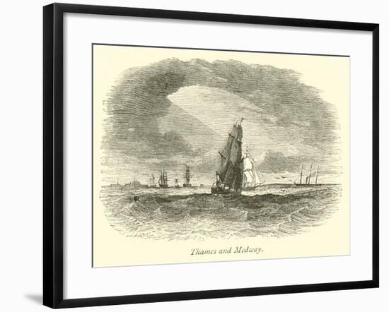 Thames and Medway-null-Framed Giclee Print