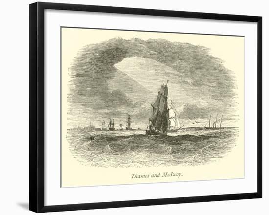 Thames and Medway-null-Framed Giclee Print