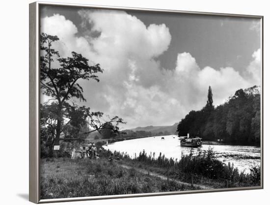 Thames at Pangbourne-Fred Musto-Framed Photographic Print