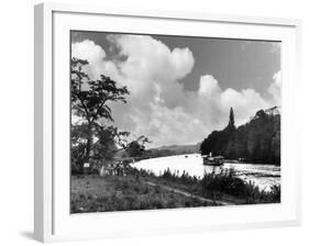 Thames at Pangbourne-Fred Musto-Framed Photographic Print