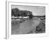 Thames at Radcot-Fred Musto-Framed Photographic Print