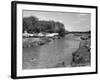 Thames at Radcot-Fred Musto-Framed Photographic Print