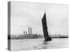 Thames Barge-null-Stretched Canvas