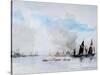 Thames Barges, Greenhithe, 1932-Philip Wilson Steer-Stretched Canvas