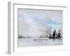 Thames Barges, Greenhithe, 1932-Philip Wilson Steer-Framed Giclee Print