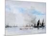 Thames Barges, Greenhithe, 1932-Philip Wilson Steer-Mounted Giclee Print