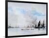 Thames Barges, Greenhithe, 1932-Philip Wilson Steer-Framed Giclee Print