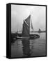 Thames Barges-null-Framed Stretched Canvas