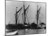 Thames Barges-null-Mounted Photographic Print